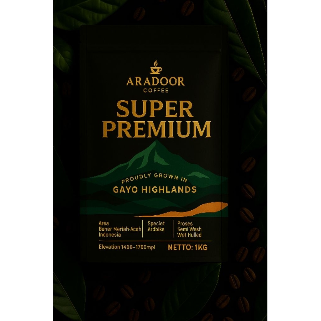 

Kopi Gayo Premium Arabika Gayo 100% 1kg