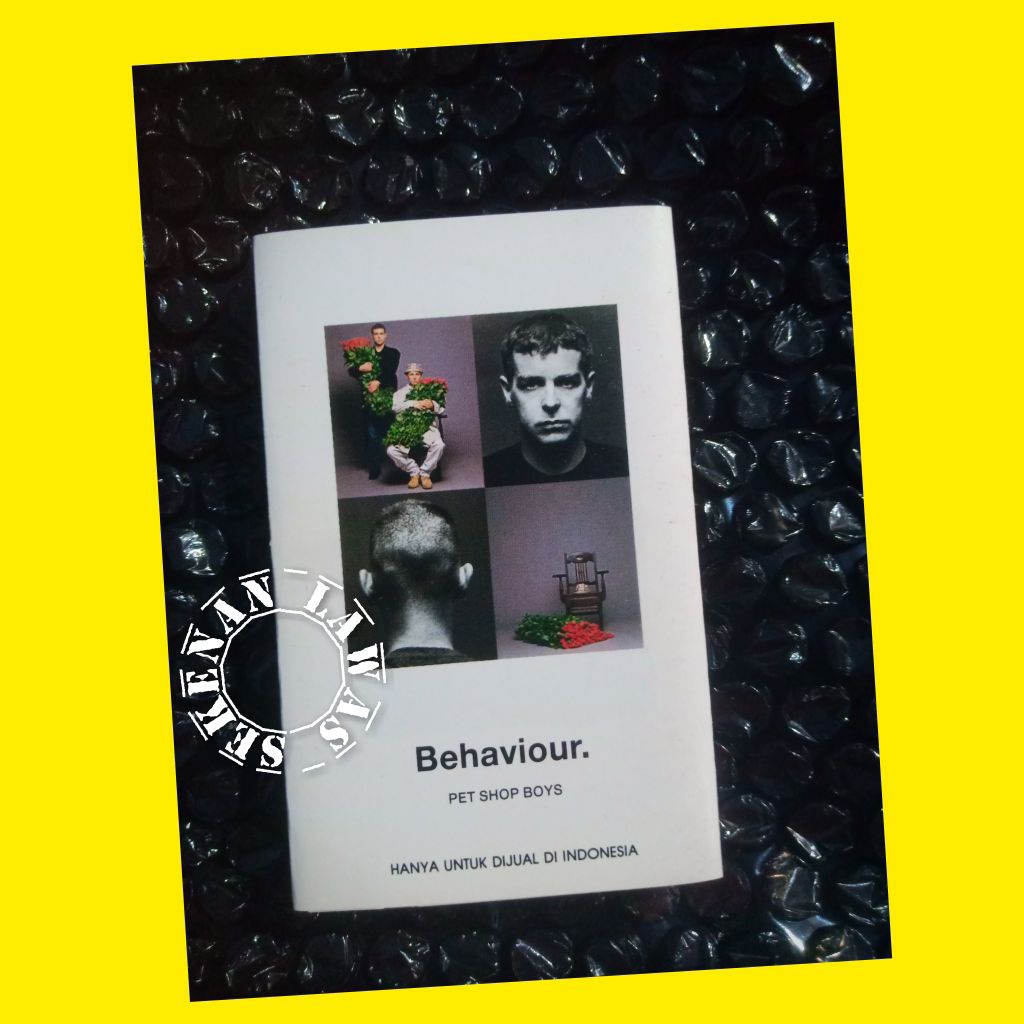 Kaset Pet Shop Boys - Behaviour (Mulus)