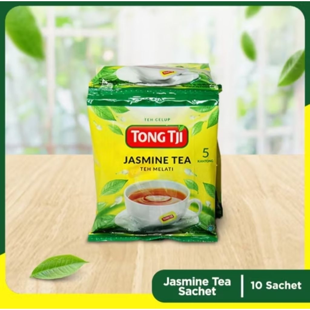 

TEH TONGJI JASMINE TEA SACET, PER RENCENG ISI 10 SACET
