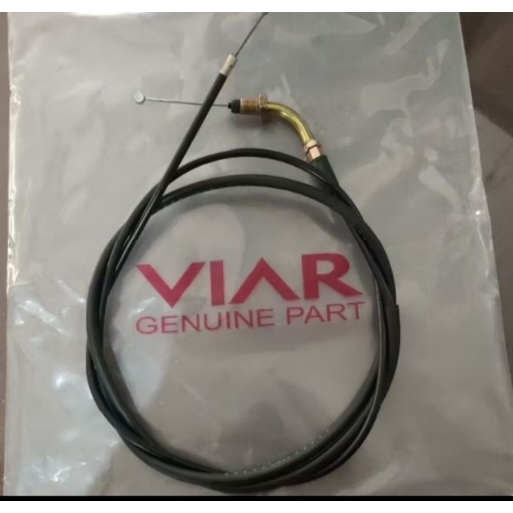 (ORIGINAL VIAR )KABEL GAS VIAR 100CC BIT KARYA KABEL GAS VIAR BIT 100CC KABEL VIAR BIT 100CC