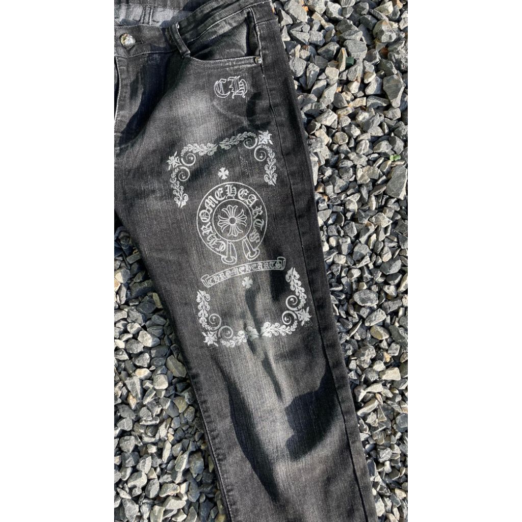 JEANS PANTS CHROME HEARTS
