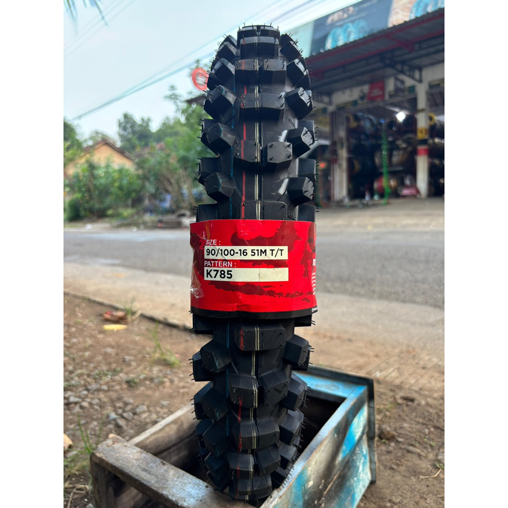 Ban KENDA TRAIL 90 100 ring 16 BELAKANG REAR TIRE MILVILLE 2 k785 SIZE 90/100-16 ORIGINAL 100%