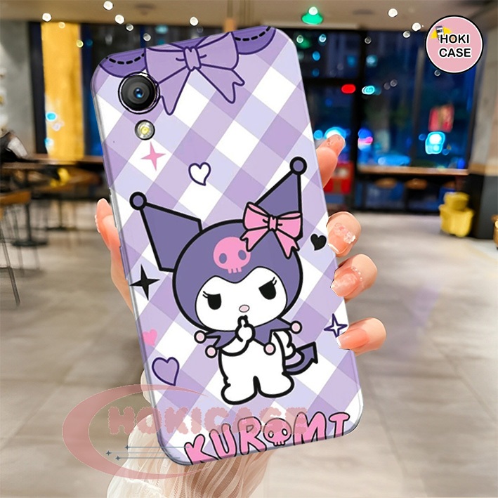 Case Oppo A37 A37F NEO 9 Motif Kuromi Kekinian Silikon Lentur Kesing Mewah Harga Terjangkau[HC08]