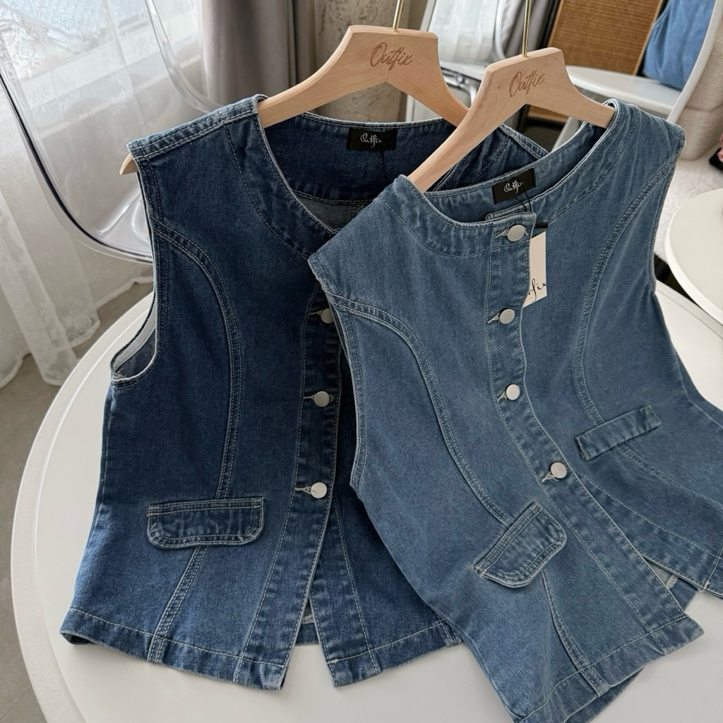 [FIX DAPAT ORIGINAL OUTFIX] DENIM VEST SERIES
