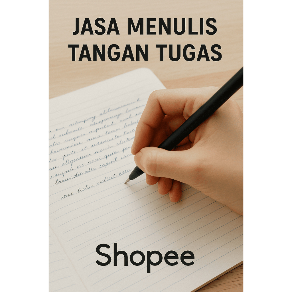 Jual Jasa Tulis Tangan Tugas (Folio)