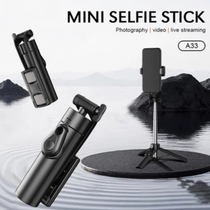 Tongsis Tripod HP 360° + Remote Bluetooth – Bisa Horizontal & Vertikal