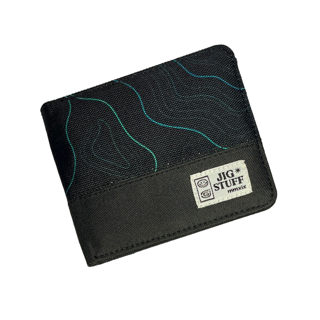 Dompet pria anti arit waterproof model lipat bifold dompet cowok laki-laki motif coral - JIG STUFF