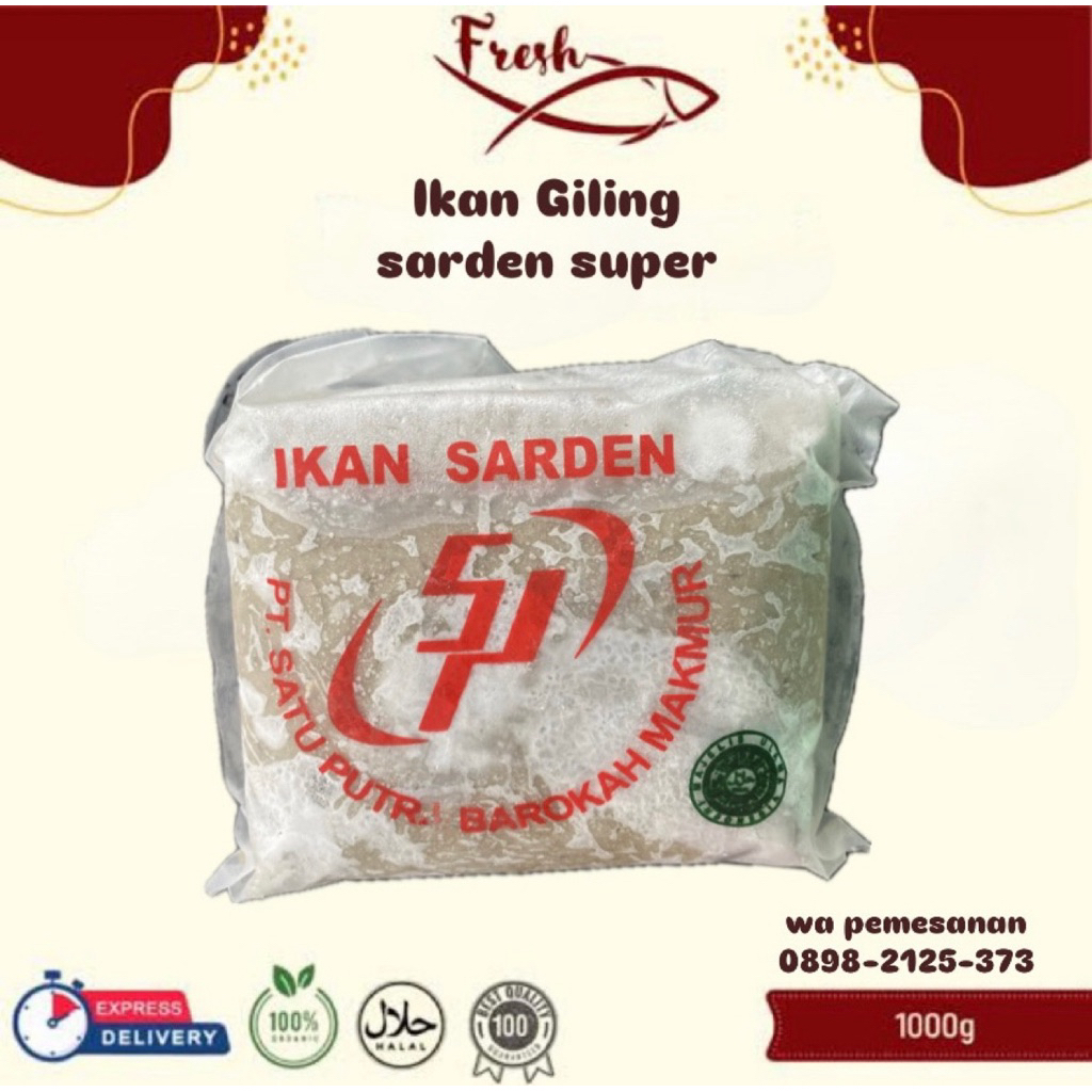 

IKAN GILING SARDEN