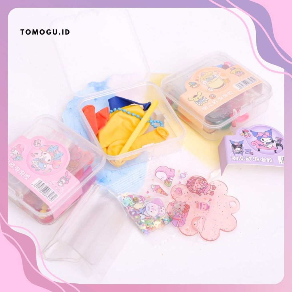 

Sticker Balon Magic Tape CY-8303 Box stiker DIY Gantungan kunci