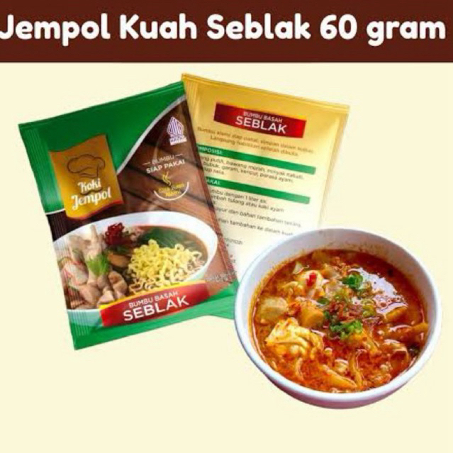 

Bumbu Basah Seblak Koki Jempol 60gr Rak Sayur Padang Belanja Murah Online