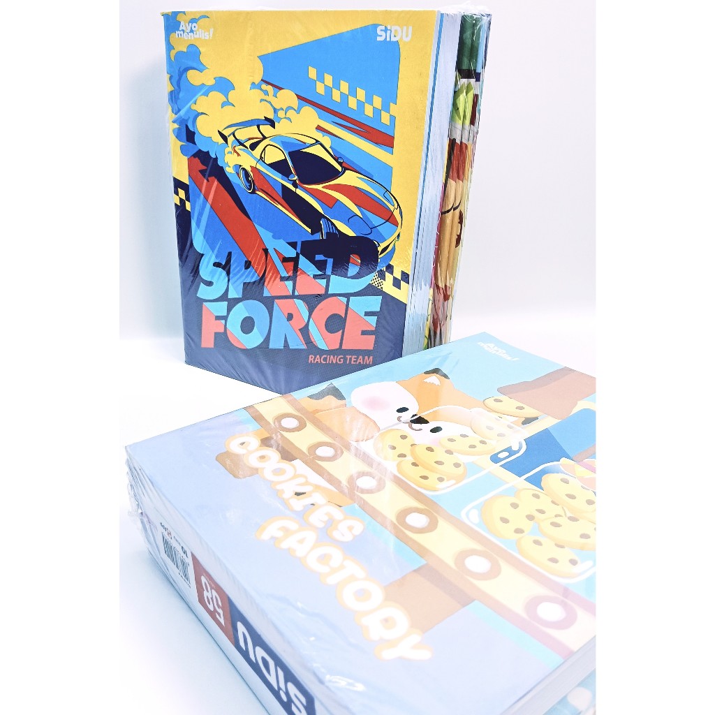 

Buku Tulis merk Sidu / Sinar Dunia isi 58 lembar (isi 10 buku)