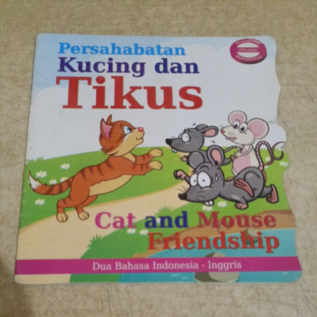 Buku Cerita Persahabatan Kucing Dan Tikus