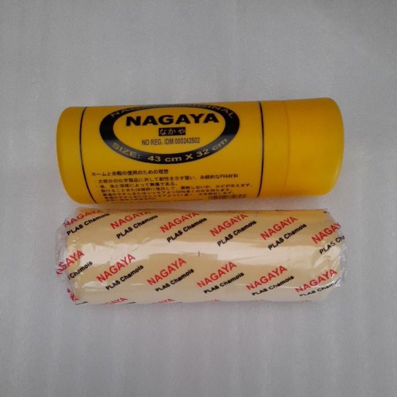 NAGAYA KAIN LAP SYNTHETIC CHAMOIS KANEBO 43 x 32CM