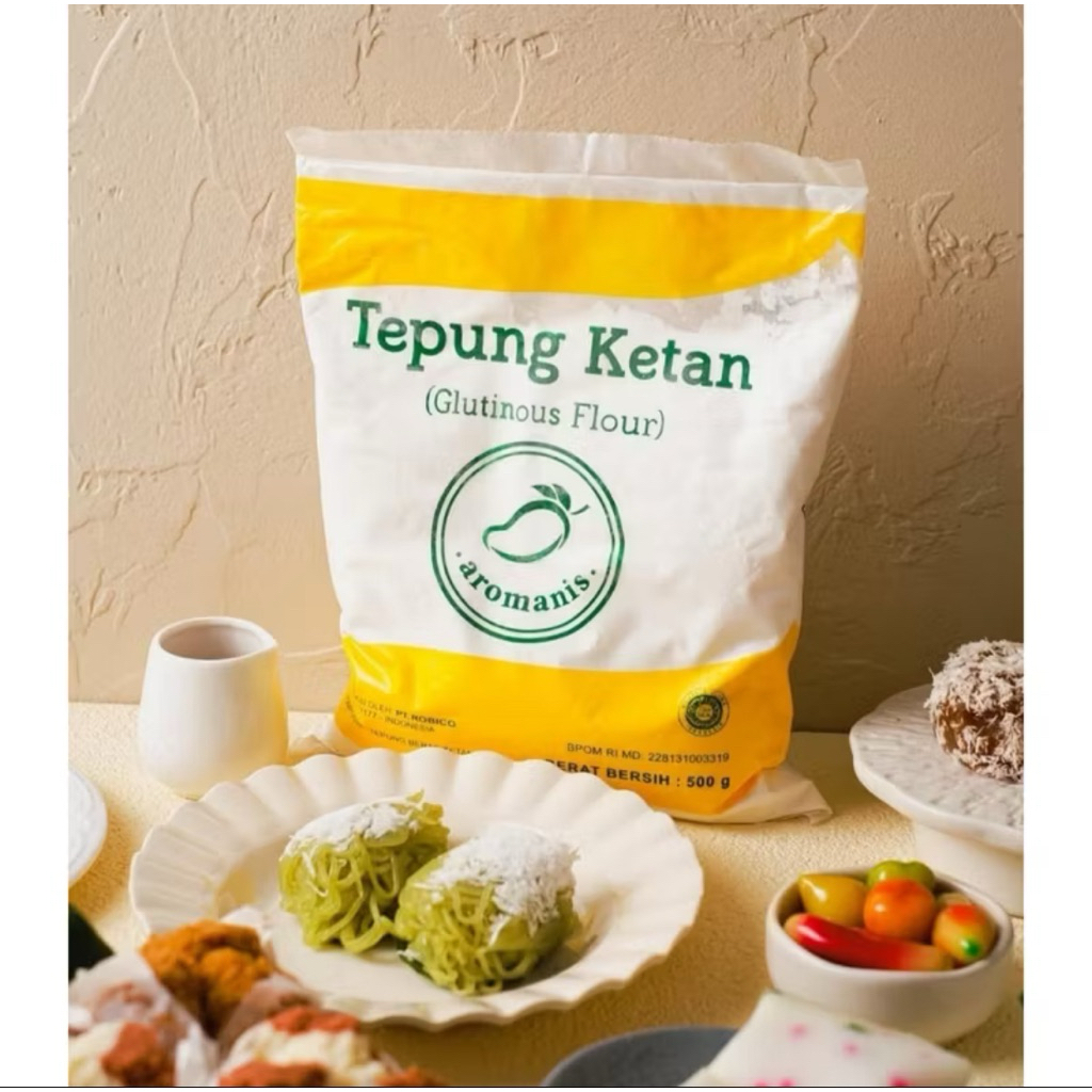 

TEPUNG KETAN AROMANIS 500 GR