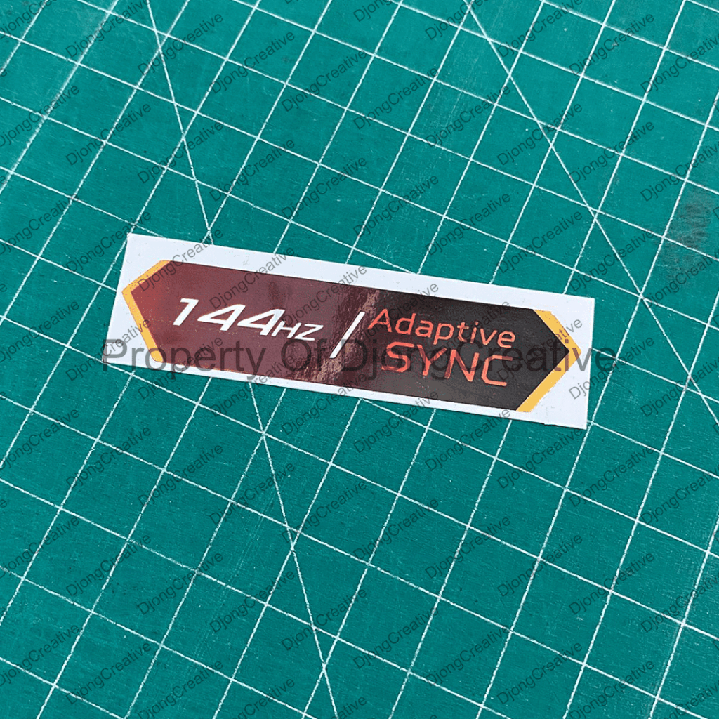 

Stiker Aksesoris Asus Tuf Gaming