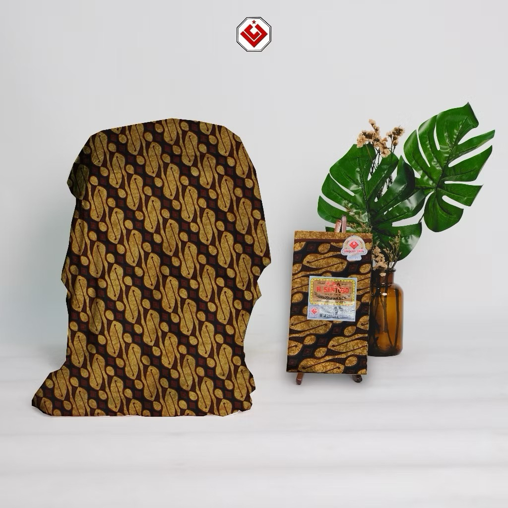 Kain Batik Unggul Jaya Kain Jarik Soloan Putih Gading 015 Cap Cent Santoso