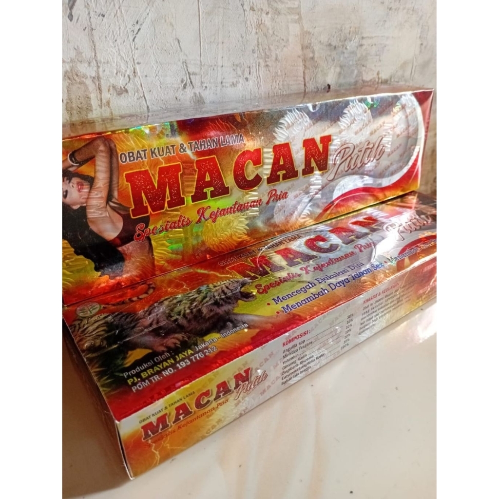 Macan Putih Kapsul Original 100%