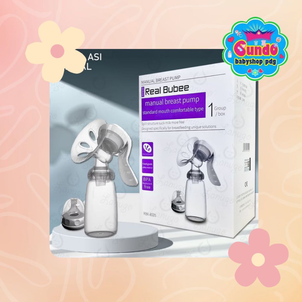 Bundo Baby Shop Padang-Pompa ASI Real Bubee Manual dan Sondkoo Manual