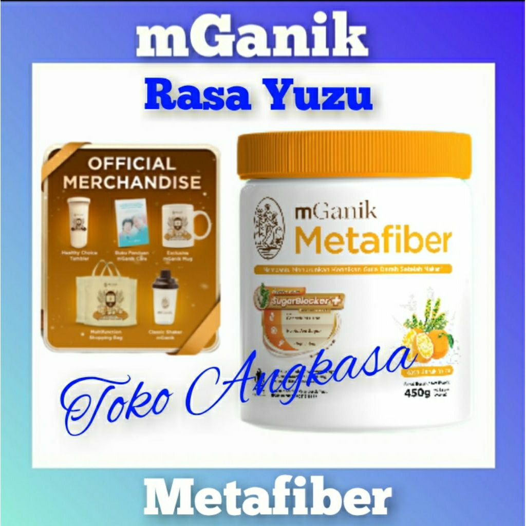 MGANIK METAFIBER - MGANIK MULTIGRAIN SUPLEMEN HERBAL DIABETES