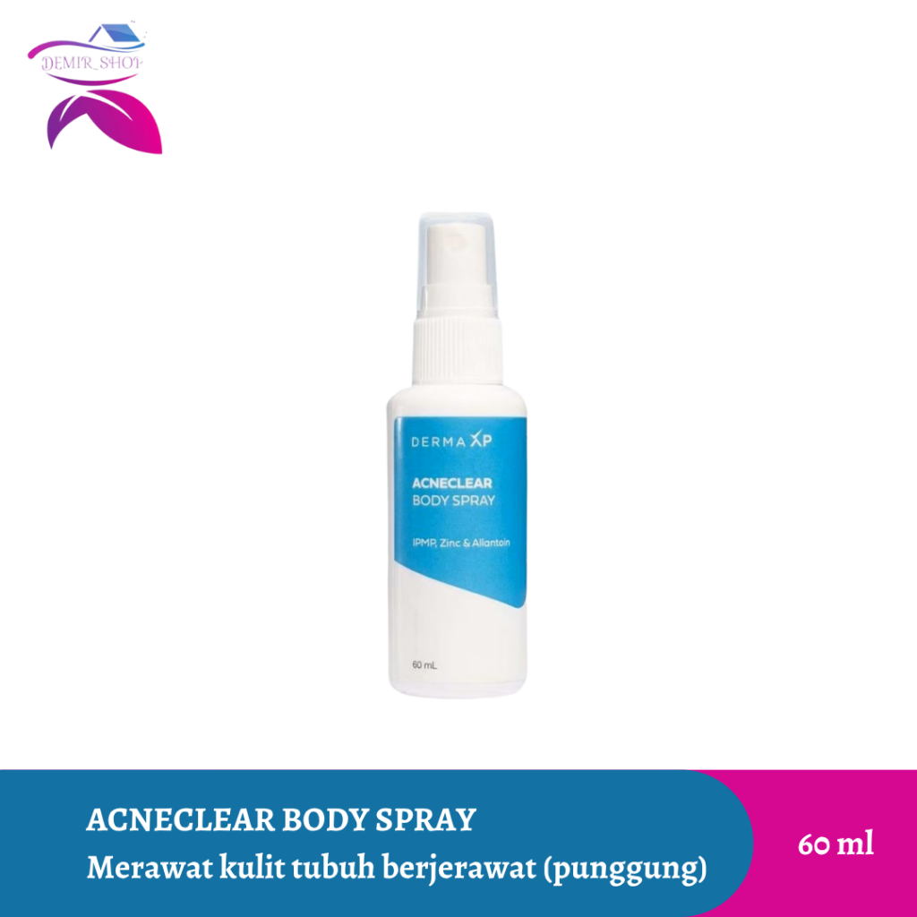 Derma Xp Acneclear Body Spray 60 ml / Spray Jerawat Punggung