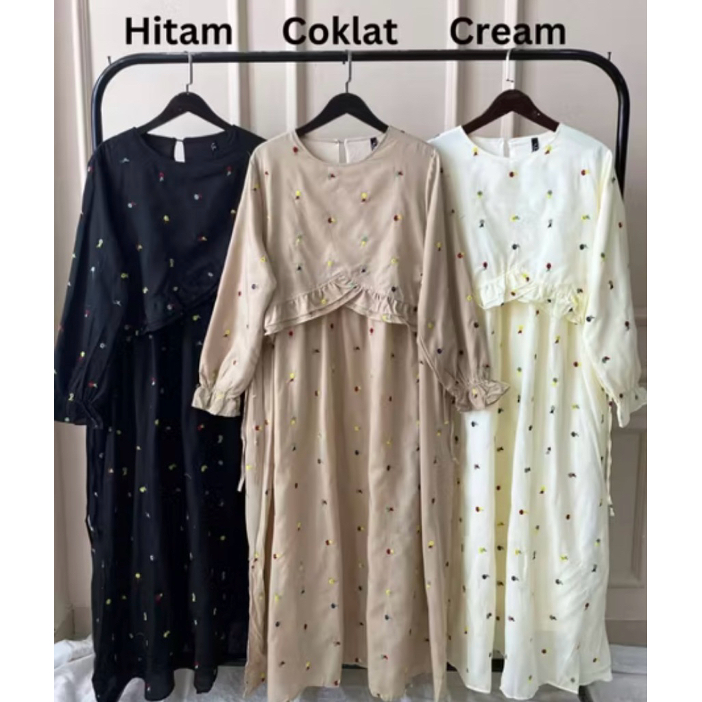 NEW Dress Gamis Import Lafreya