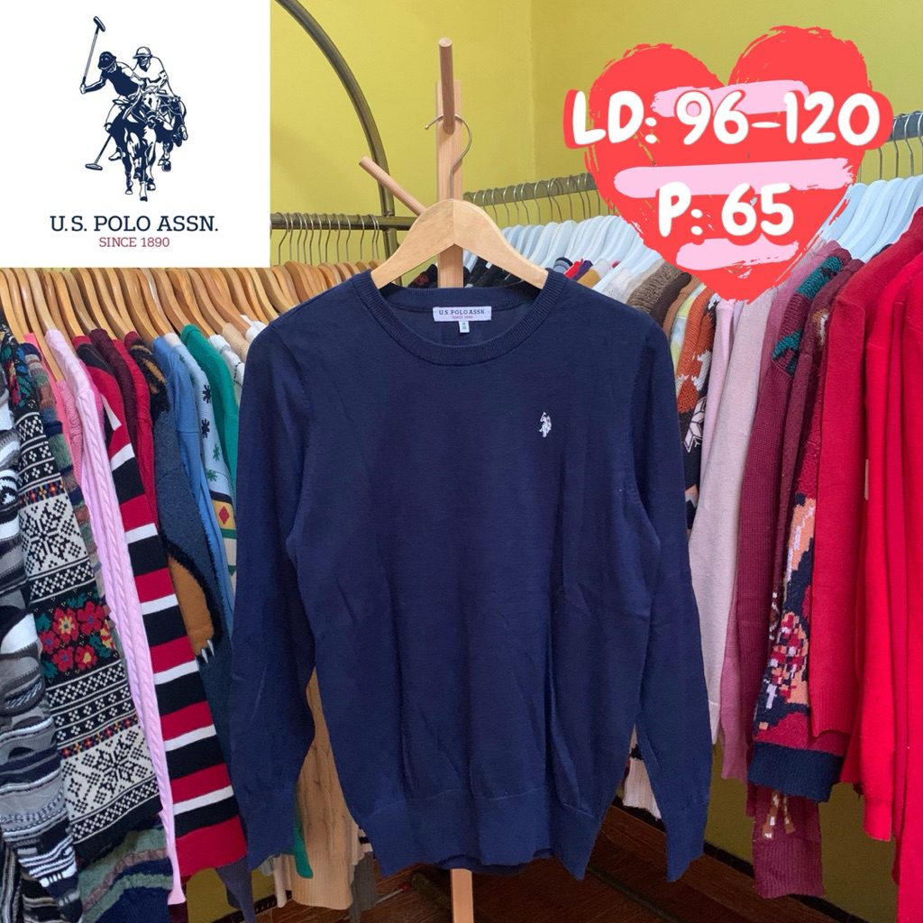 sweater rajut KNITWEAR brand U.S. POLO ASSN. USPA
