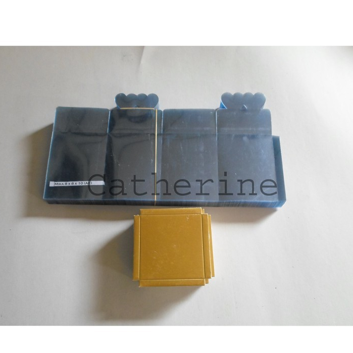 

Kotak Mika 8X8X10 Alas Emas ECO