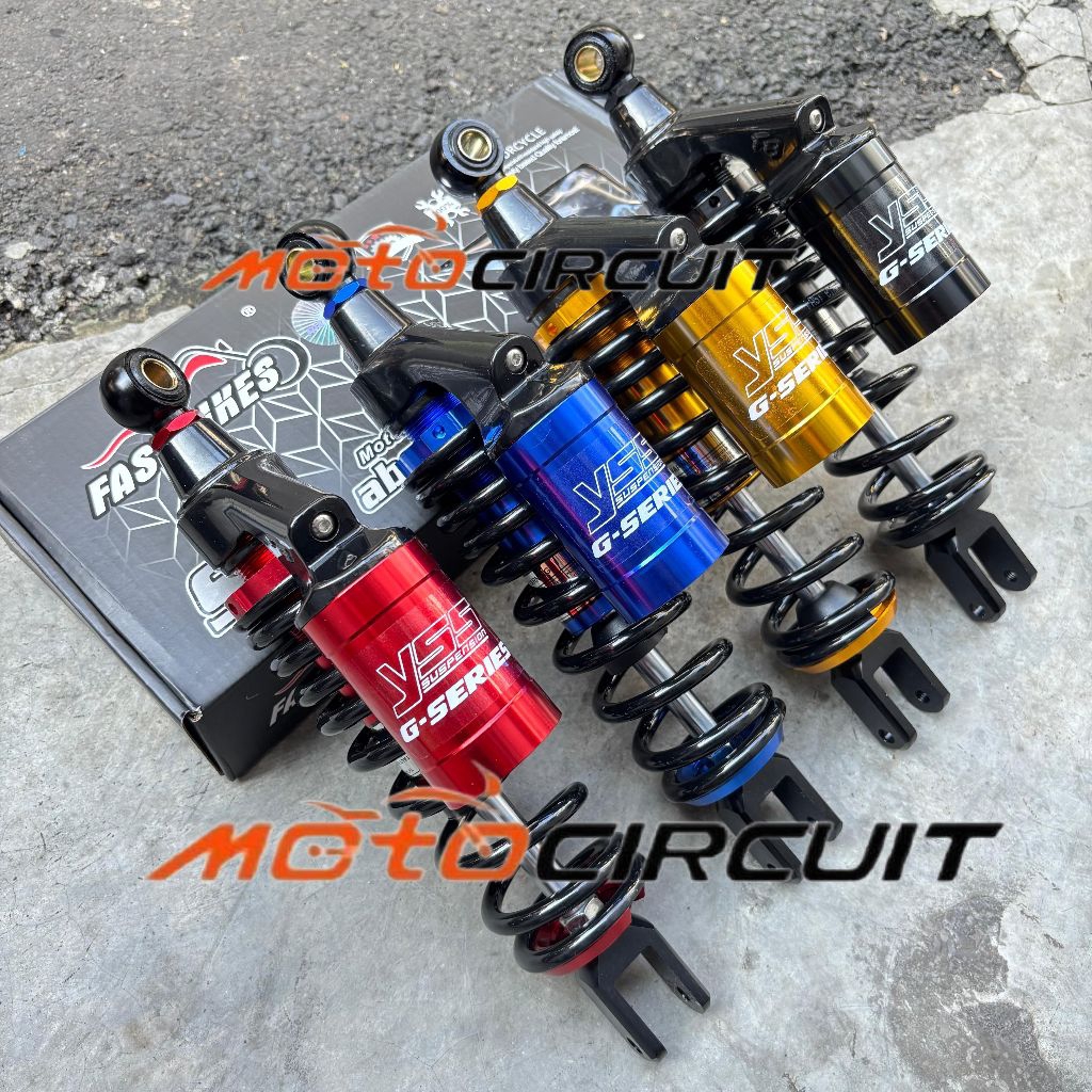 G PLUS SERIES - 310mm 330mm Shock Tabung Genio Beat Vario Scoopy Mio J GT M3 Fino Xeon Soul GT115 So