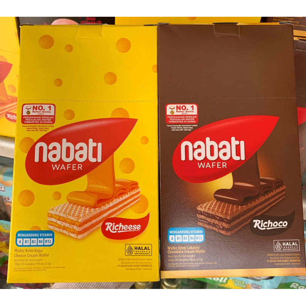 

Richeese Nabati 1box isi 20pcs
