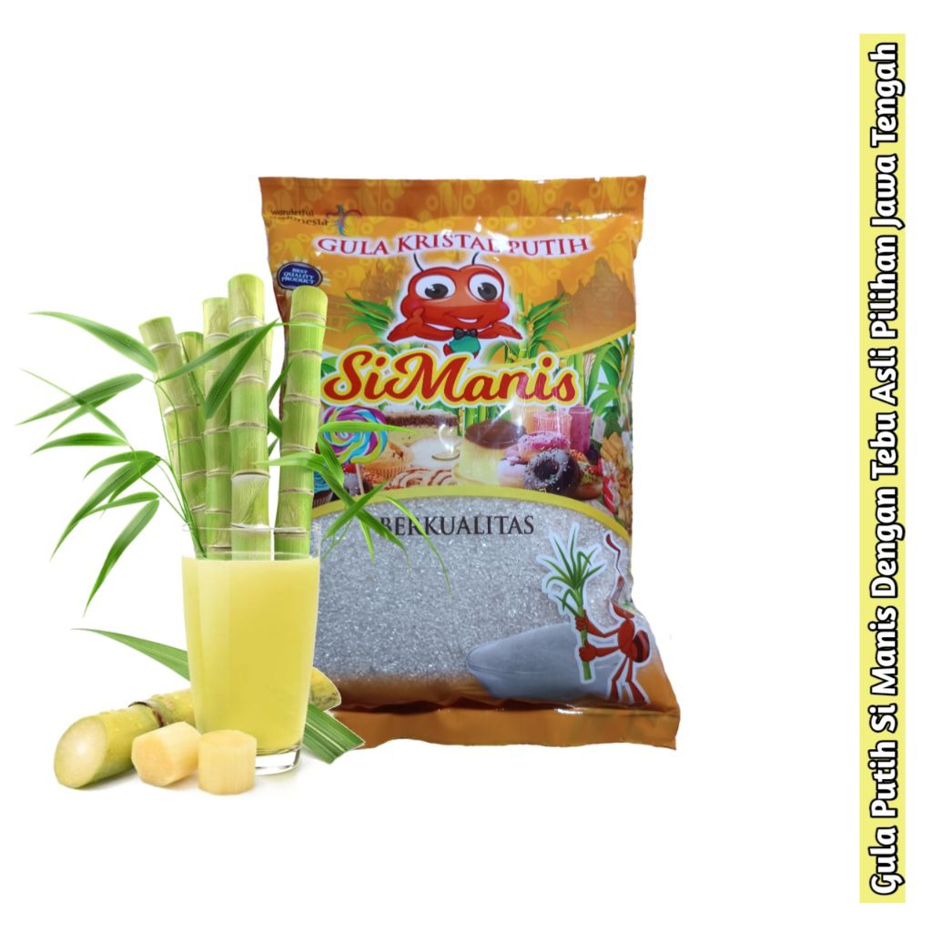 

Gula Putih Si Manis Berkualitas 500gr