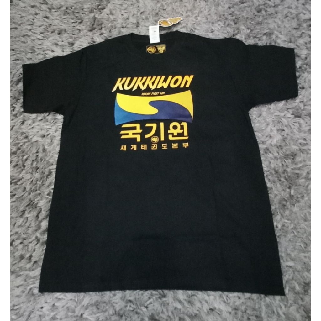 Kaos  taekwondo kukkiwon tshirt cotton combed