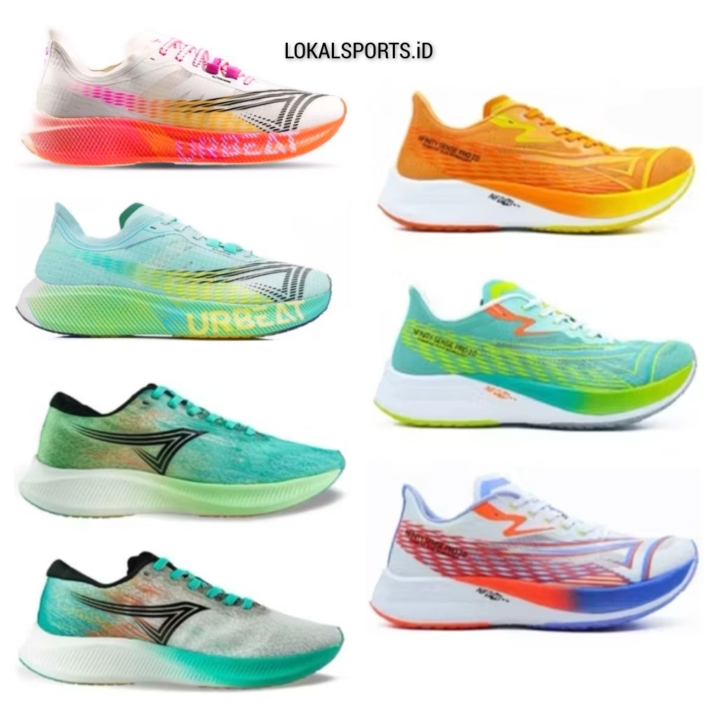 SEPATU RUNNING ATDILES SENSE PRO 2.0  - ARDILES URBEAT PRO - ARDILES NFINITY SENSE PRO -  PLAT CARBO