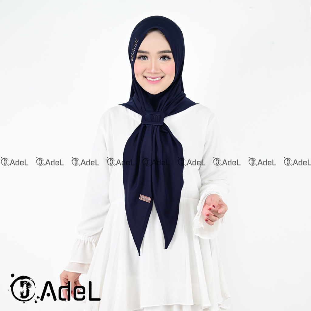 hijab instan / hijab segi3 oval jersey / Segitiga instan oval jersey 'MAYA' free gesfer, original pr
