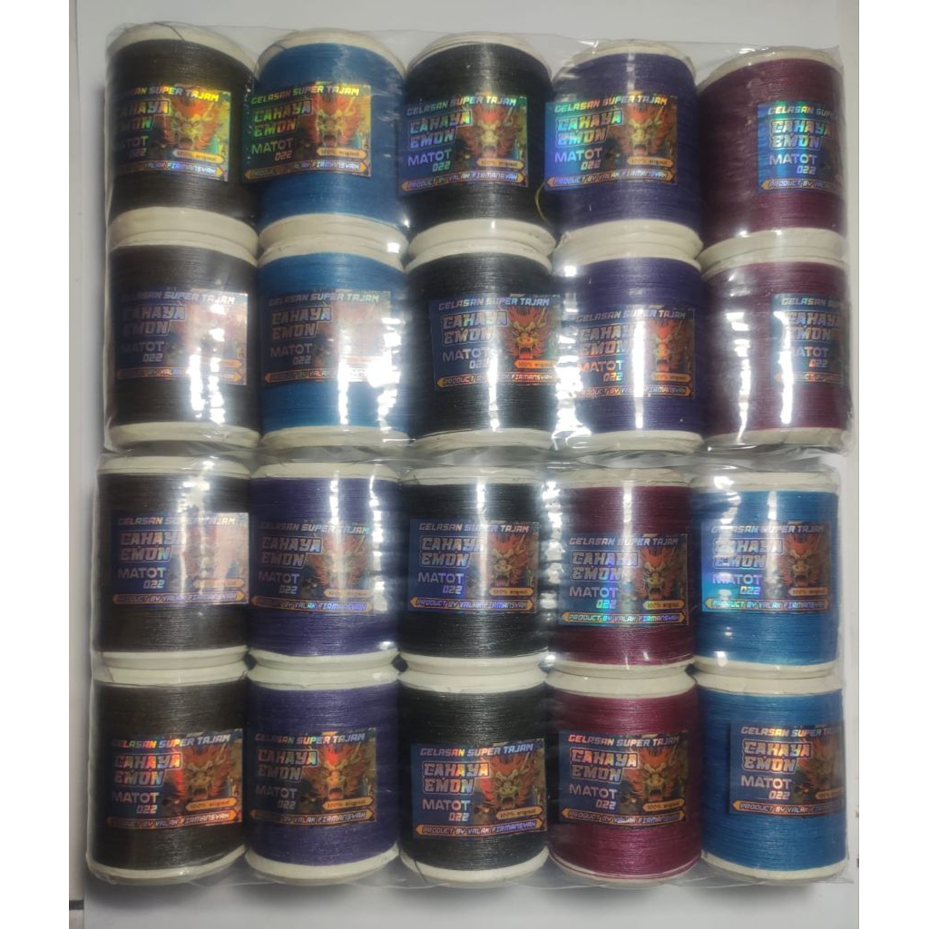 Gelasan Snap Valak MATOT isi 2 Pack Benang Gahar Merang dan Tajam