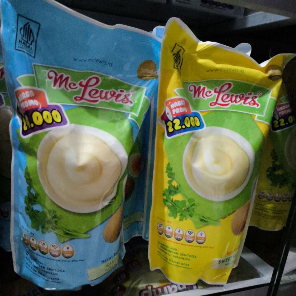 

mayonais meleuis rasa original dan mayonais manis