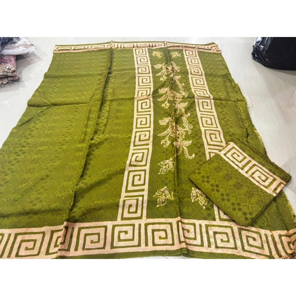 kain batik viskos viscose fiskos semi sutra Jupri kosongan Jupri Palembangan setelan wanita batik kh