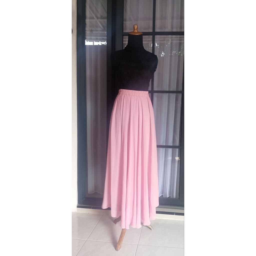 rok tutu, rok sifon, rok plisket