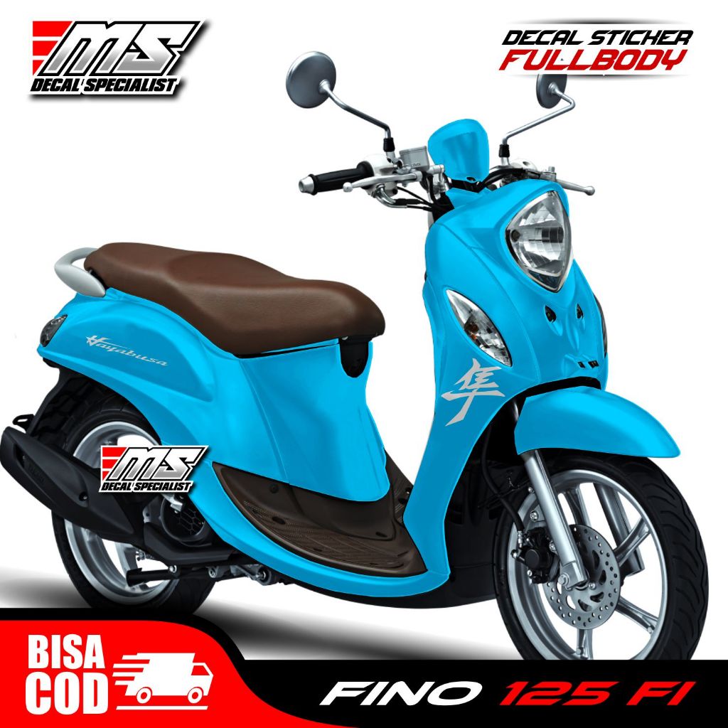 Decal stiker full body polosan Yamaha Fino 125 Fi Hayabusa tahan lama