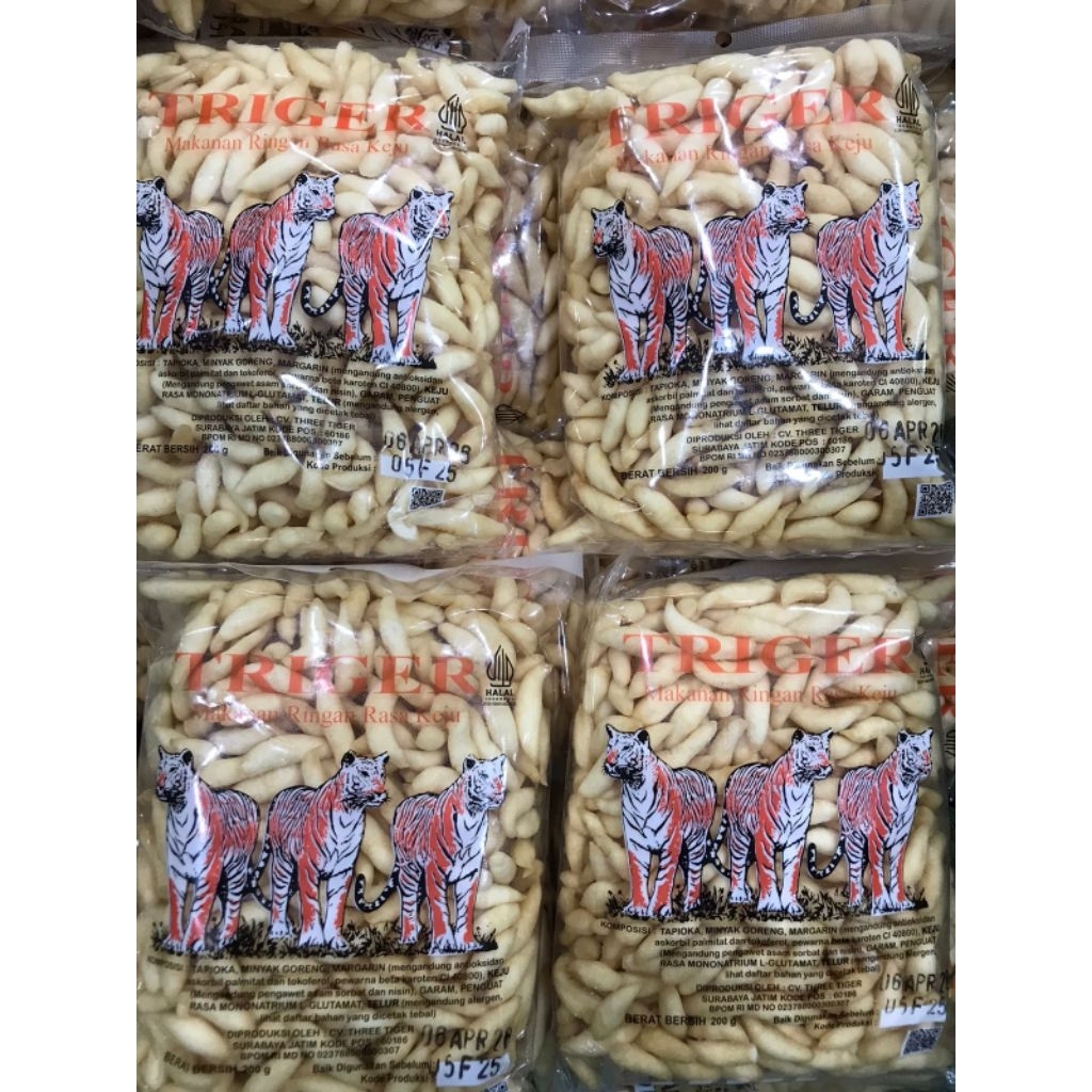 

BIDARAN KEJU MINI TRIGER 200GR