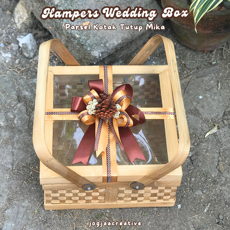 PARSEL KOTAK HANTARAN MIKA PITA RUSTIK SPESIAL | seserahan | hampers | pernikahan | engagement | wed