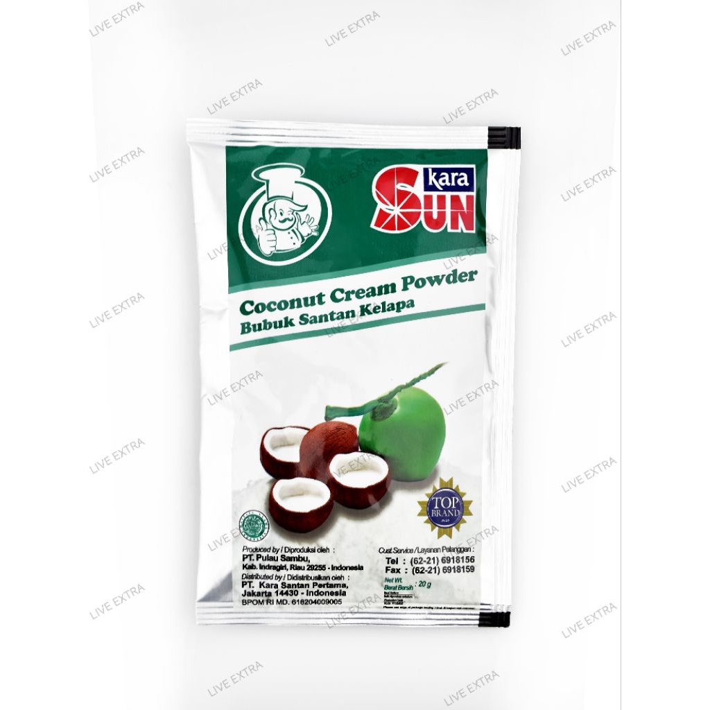 

Sun KARA Tepung Santan Kelapa 20g