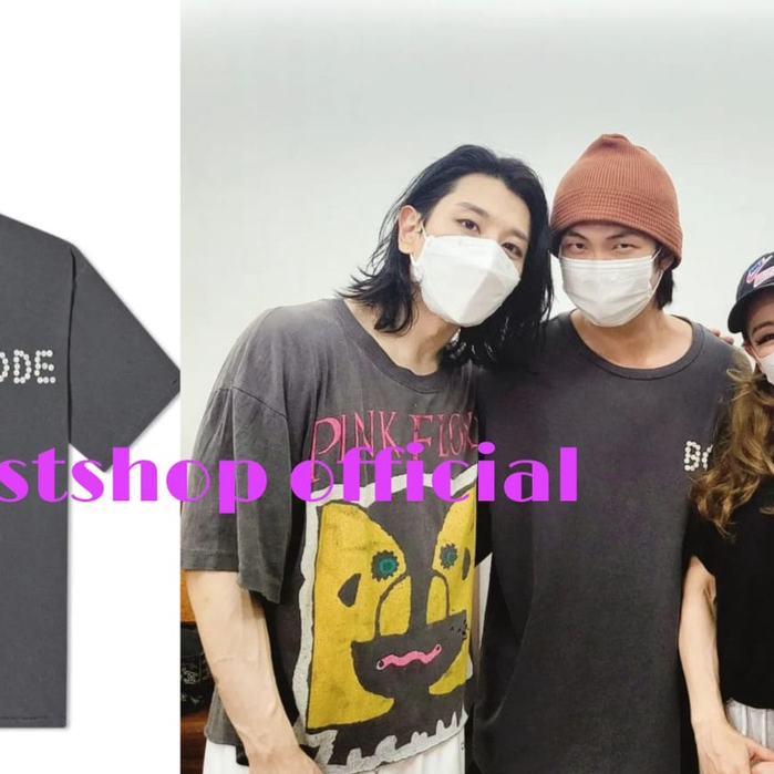 Kaos T-shirt BTS RM B0D3 LOGO