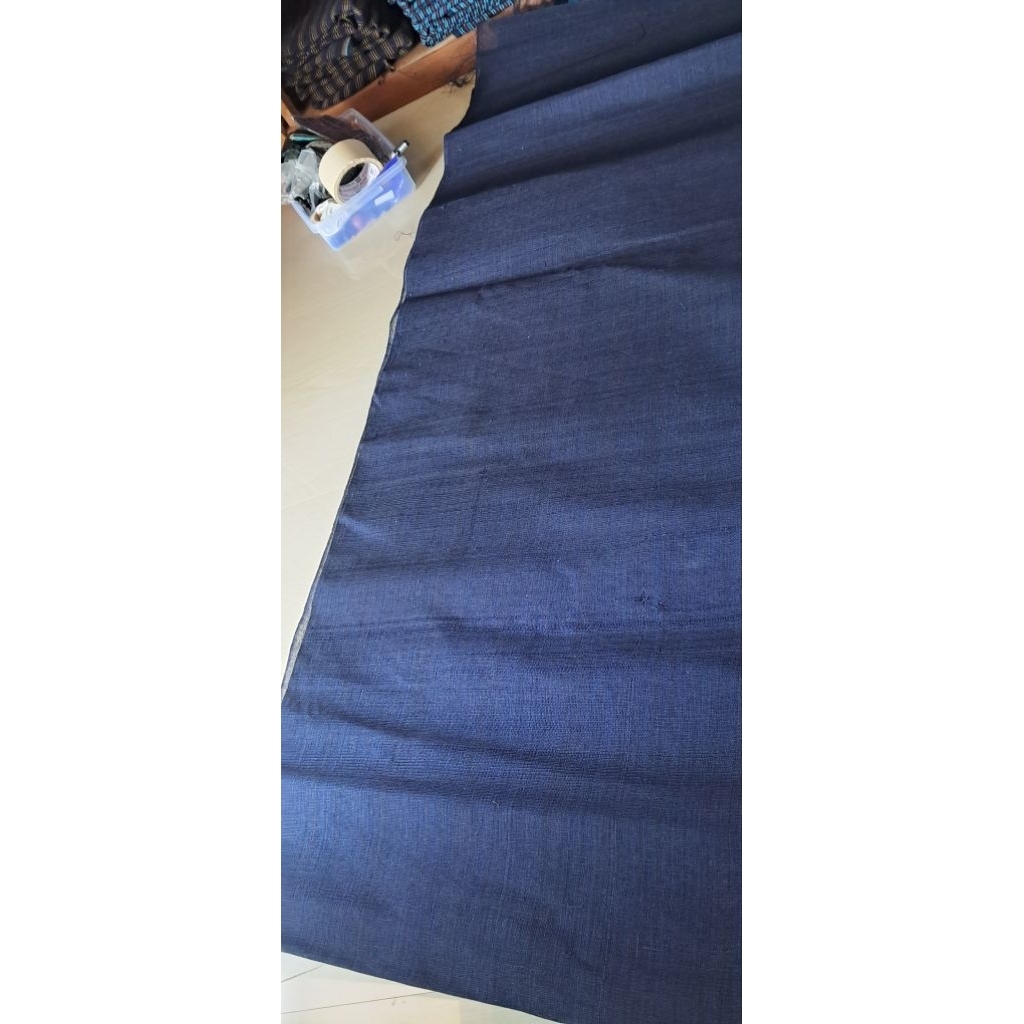 Jarik 3 meter Gendong Tenun ATBM / JARIK GENDONG BIRU DONGKER/ JARIK JAMU / JARIK GENDONG RUMPUT