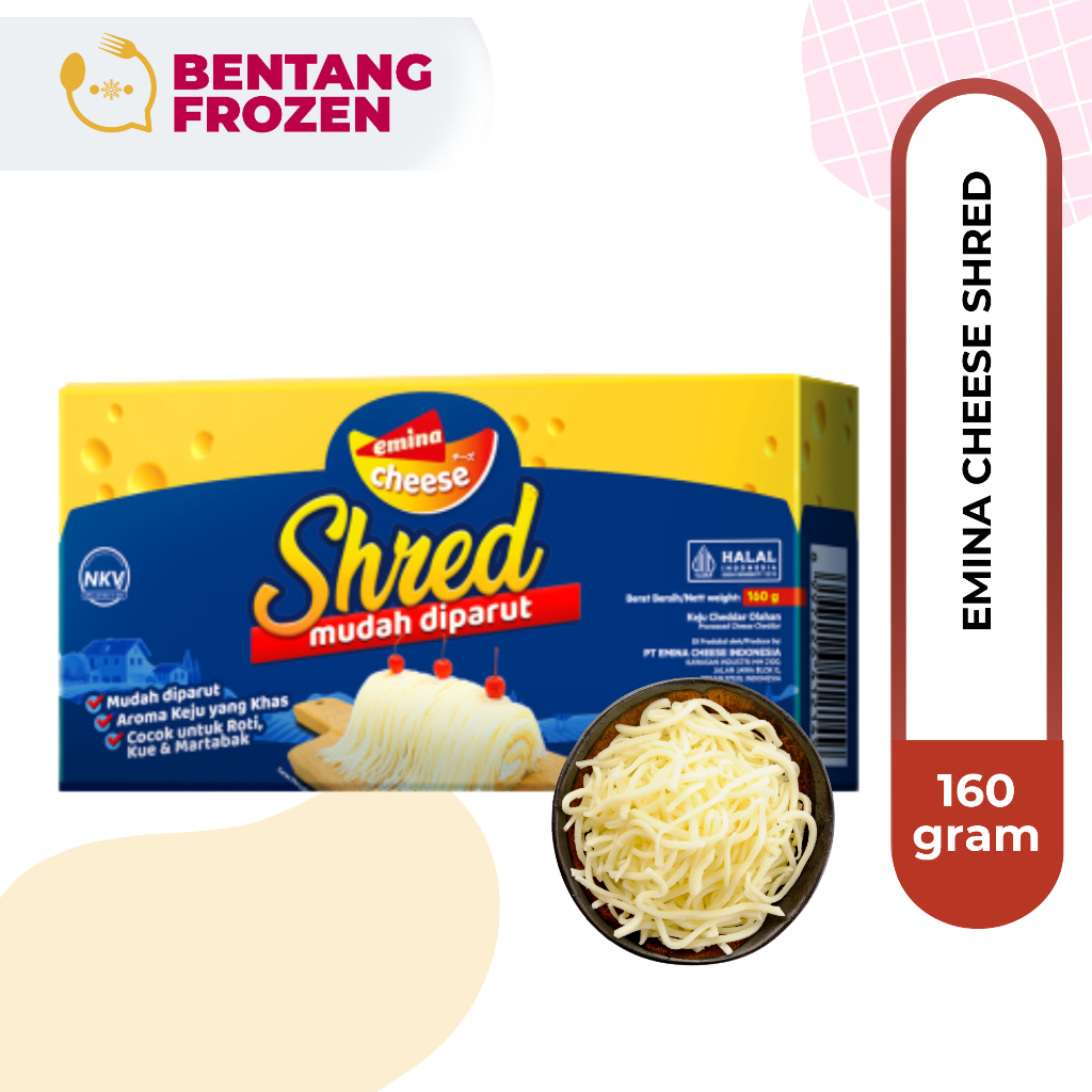 

Emina Block Cheese SHRED 160gr