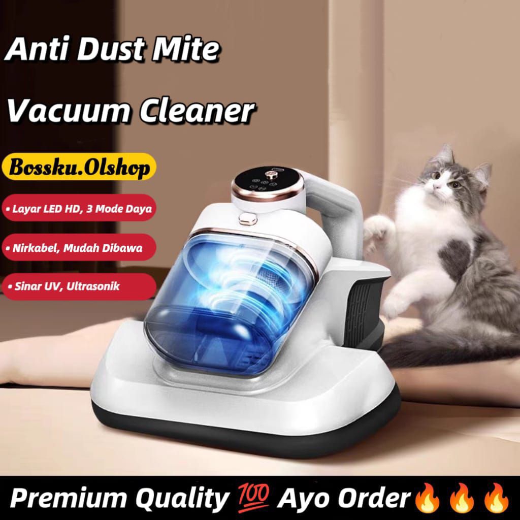 UV-C Dustmite / Vacuum Cleaner/ Vacuum Tungau Karpet Kasur Sofa