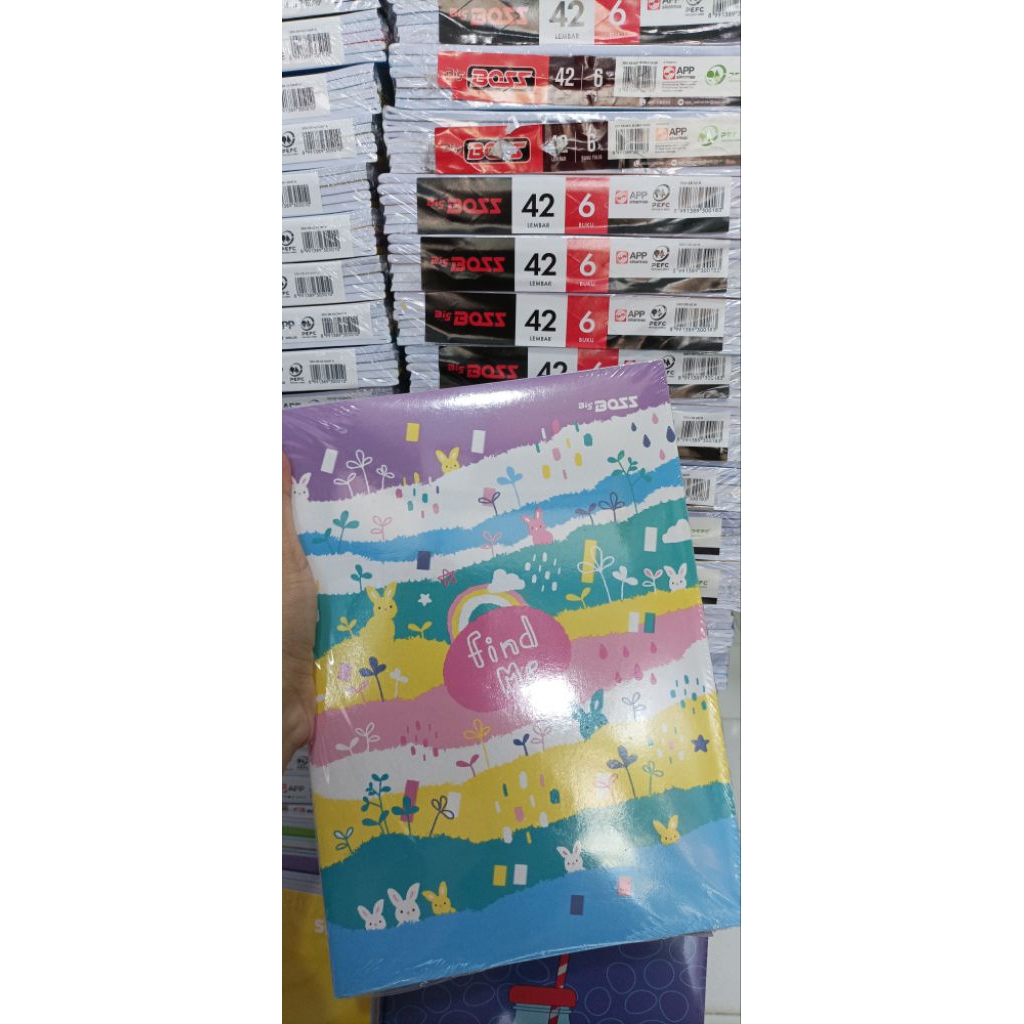 

Buku Tulis Bigboss isi 42 lembar 6 pcs Buku Tulis Murah