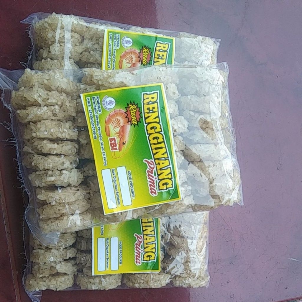 

Kripik Rengginang khas Tuban rasa udang dan bawang 250g