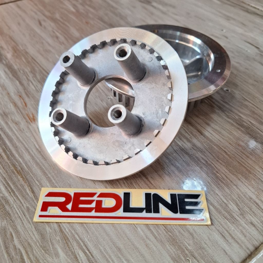 DT 100 RX SPESIAL RUMAH KOPLING KAKI EMPAT LAWAN REDLINE SPAREPART