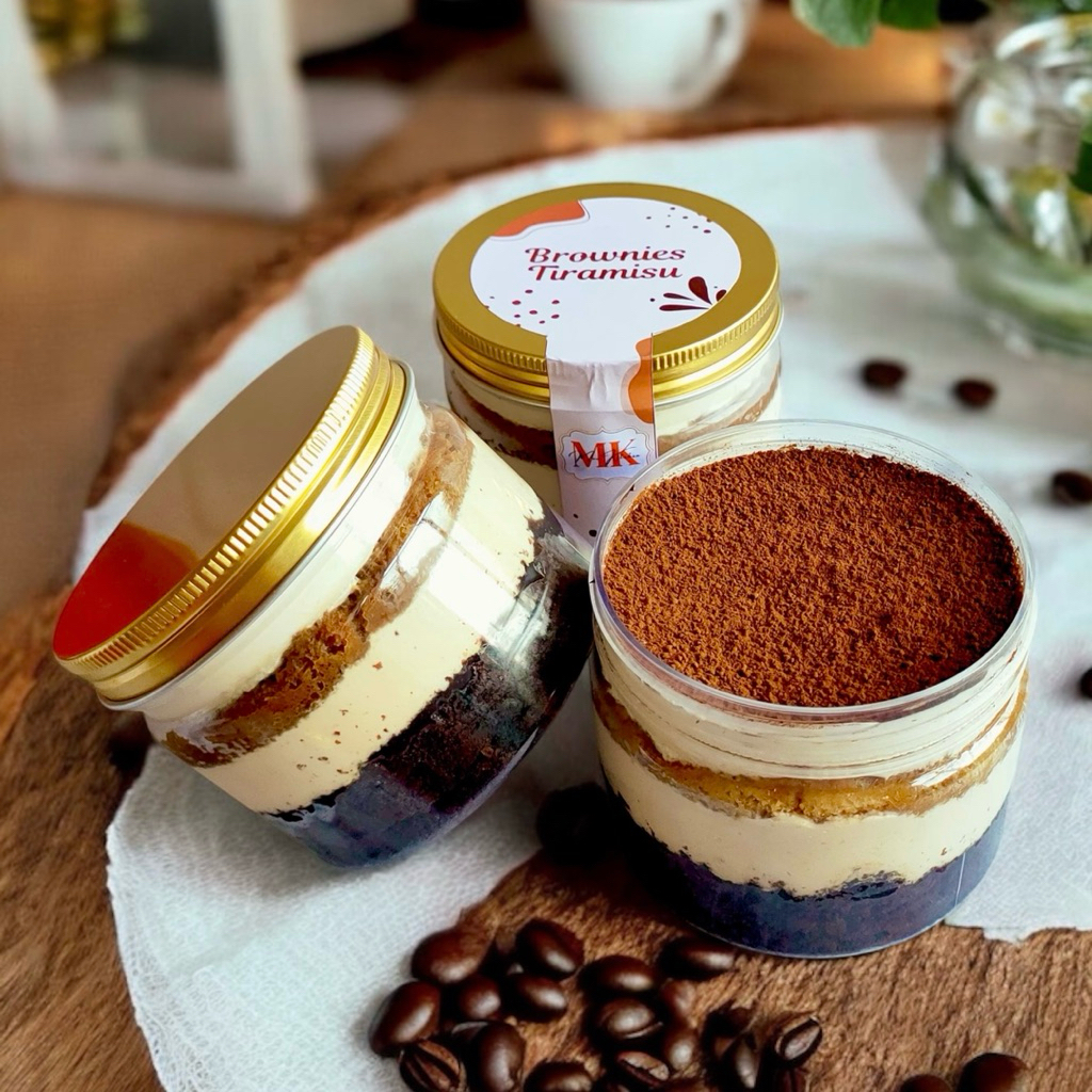 

Brownies Tiramisu in jar / Brownies Tiramisu / Mon Kitchen