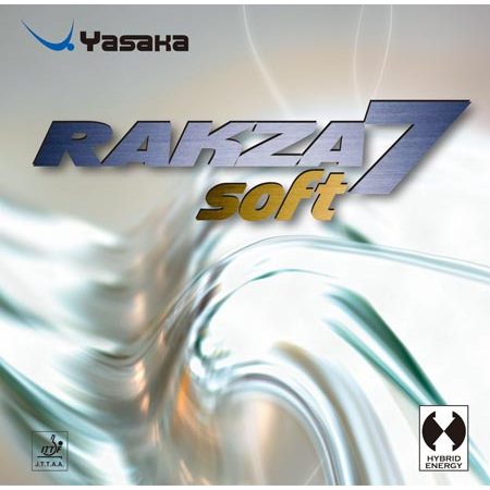 Karet Yasaka Rakza 7 Soft karet  Rubber Tenis Meja Ping pong custom rakit original